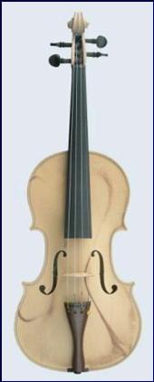 Mode B1- de la table d'un violon